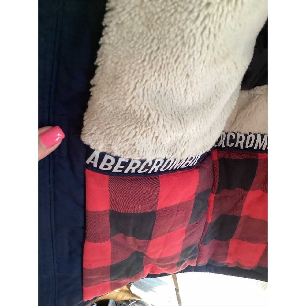 ABERCROMBIE KIDS BLUE BOYS WINTER COAT SIZE 9-10 Preowned‎ - Picture 7 of 13